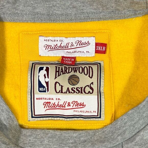 Men’s Mitchell & Ness Hardwood Classics Cleveland Cavaliers sweatshirt size 3XLB - Picture 7 of 9